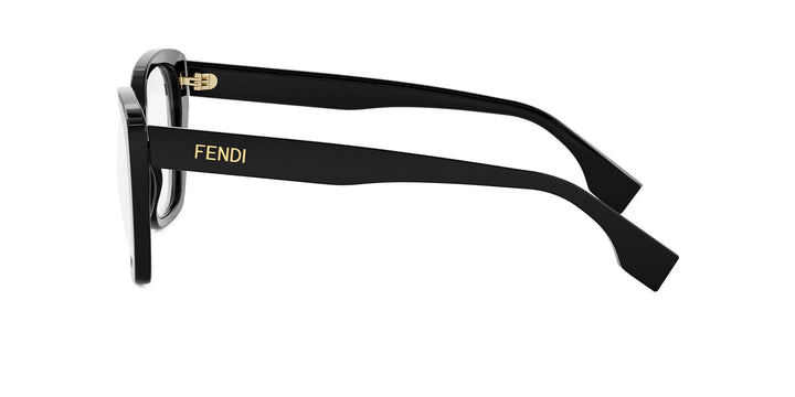 メガネ FENDI FW25 Maison Fendi - FE50127I - 001 (FE50127I 001) Fendi Lettering FE50127I Butterfly Glasses | Fashion Eyewear US