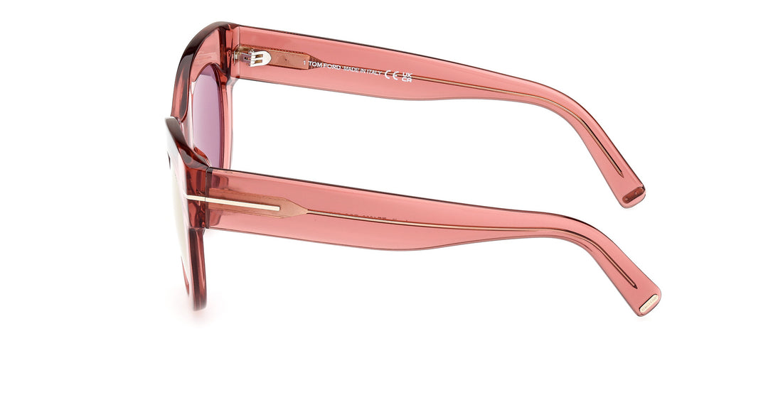 100% authentic Tom Ford TF1063 Lucilla Cat-Eye Sunglasses | New Tom Ford Lucilla TF1063 Cat Eye Sunglasses | Fashion Eyewear US main image 4