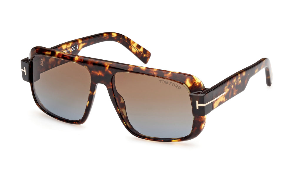 Tom Ford Turner TF1101 Aviator Sunglasses | Fashion Eyewear display picture 1