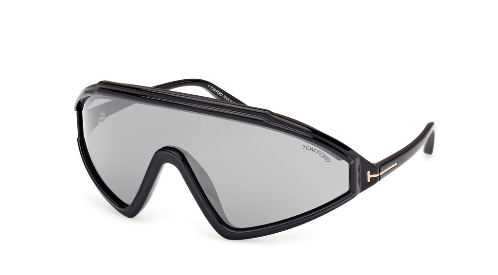 Tom Ford Lorna TF1121 Shield Sunglasses | Fashion Eyewear display picture 2