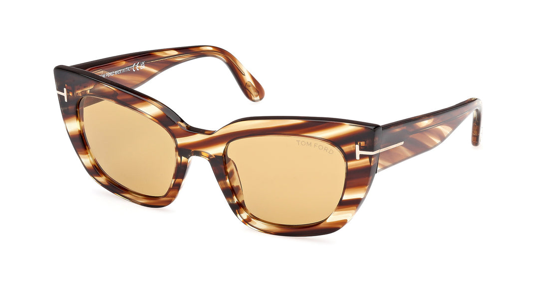 New, TOM FORD Athena Sunglasses TF1190 52H Authentic Tom Ford Athena TF1190 Cat Eye Sunglasses | Fashion Eyewear US main image 4