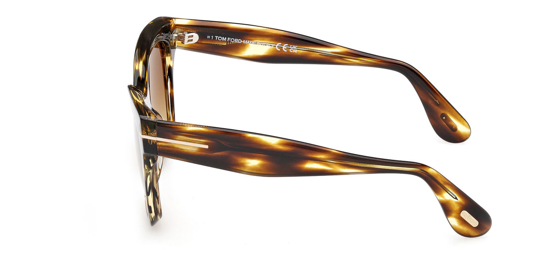 Tom Ford Elvira TF1217 Cat Eye Sunglasses | Fashion Eyewear display picture 3