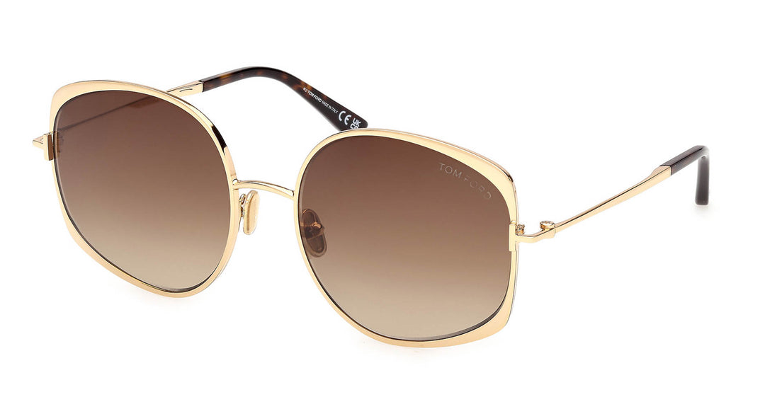 Tom Ford Abbey-02 TF 1349 14W Sunglasses 58-19-140 Brand New Tom Ford Abbey-02 FT1349 14W - Sunglasses for Women  main image 4