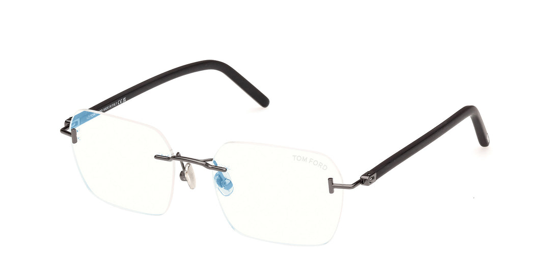 【極美品】TOM FORD トムフォード TF222 Tom Ford TF5934-B Blue Light Rectangle Glasses | Fashion Eyewear US