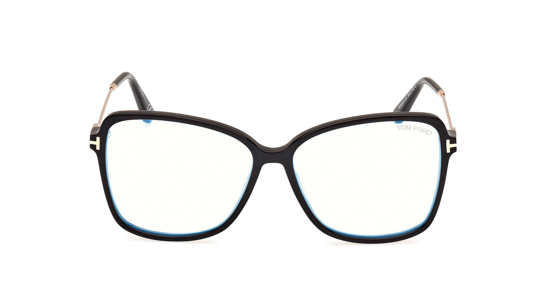 Tom Ford TF5953-B Blue Light Butterfly Glasses | Fashion Eyewear
