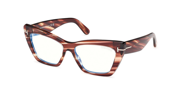 Tom Ford TF6026-B Blue Light Cat Eye Glasses | Fashion Eyewear US