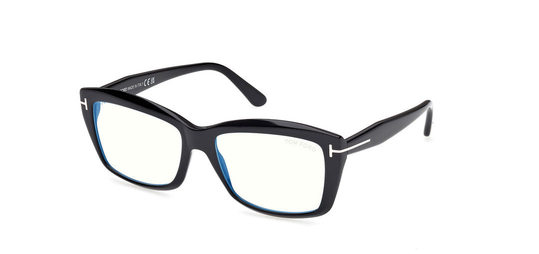 トムフォード Tom Ford TF6065-B Blue Light Rectangle Glasses | Fashion Eyewear US