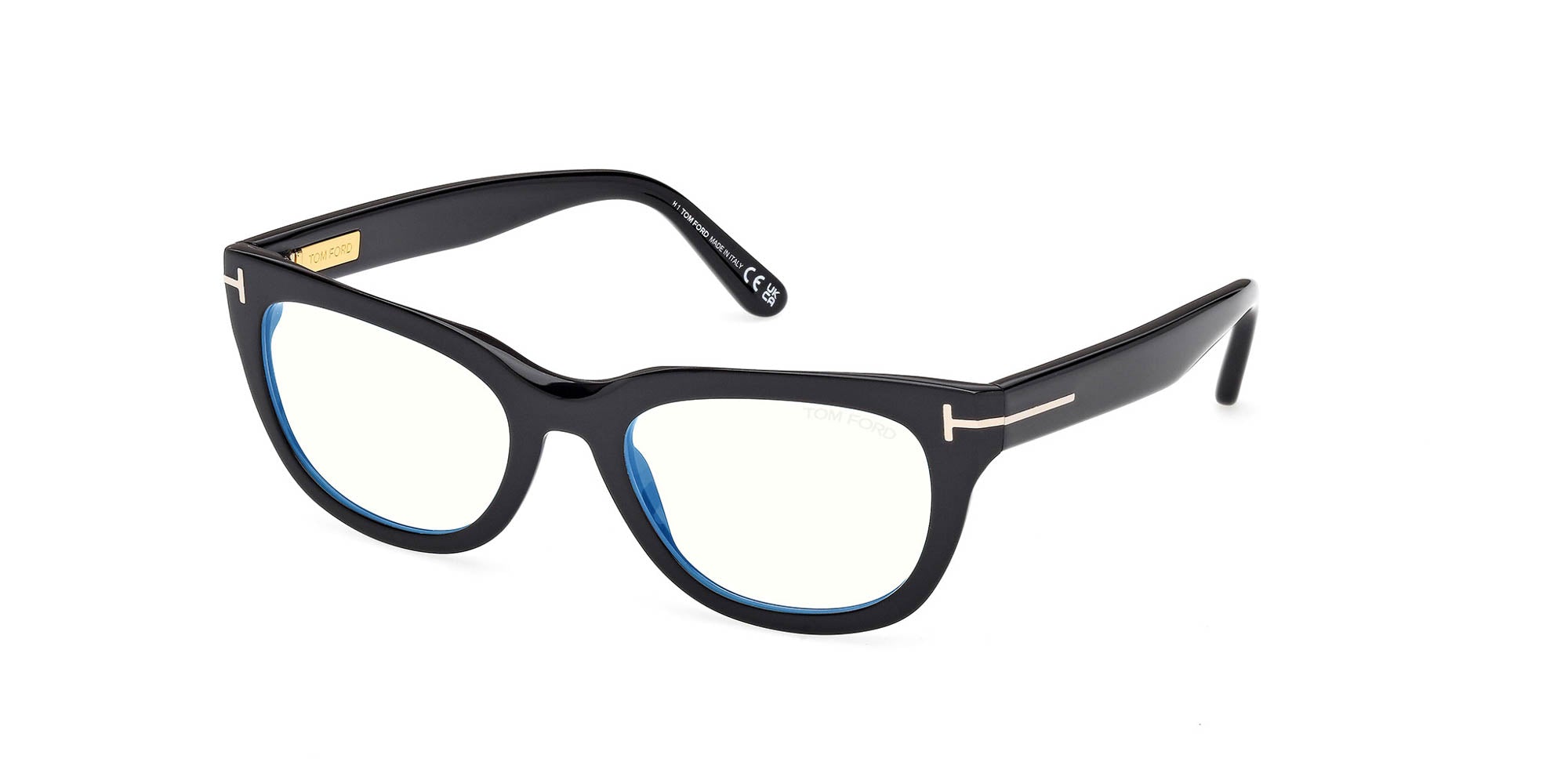 Tom Ford TF6066-B Blue Light Rectangle Glasses | Fashion Eyewear US