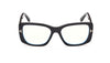 Tom Ford TF6176-B Blue Light with Clip-on#colour_shiny-black