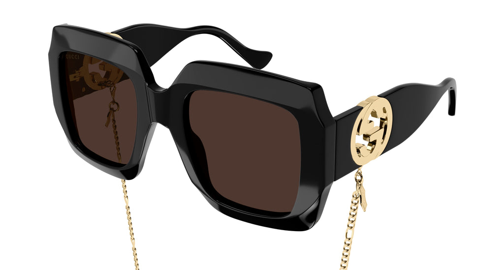 Gucci GG1022S Square Sunglasses | Fashion Eyewear US display picture 3