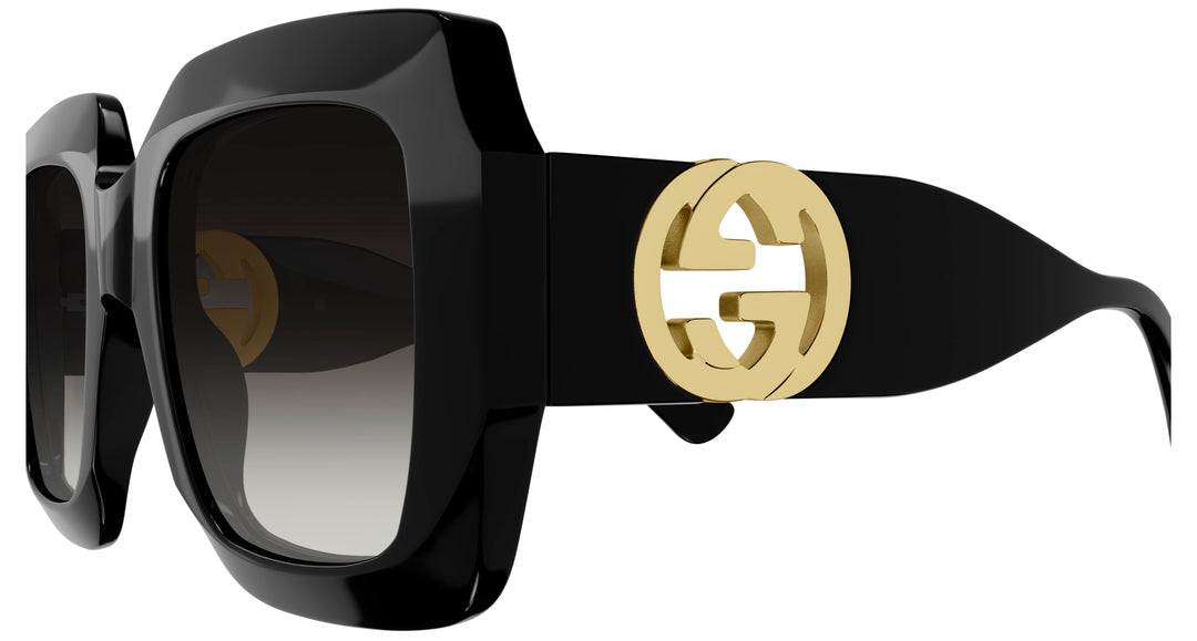 Gucci GG1022S Square Sunglasses | Fashion Eyewear US display picture 1