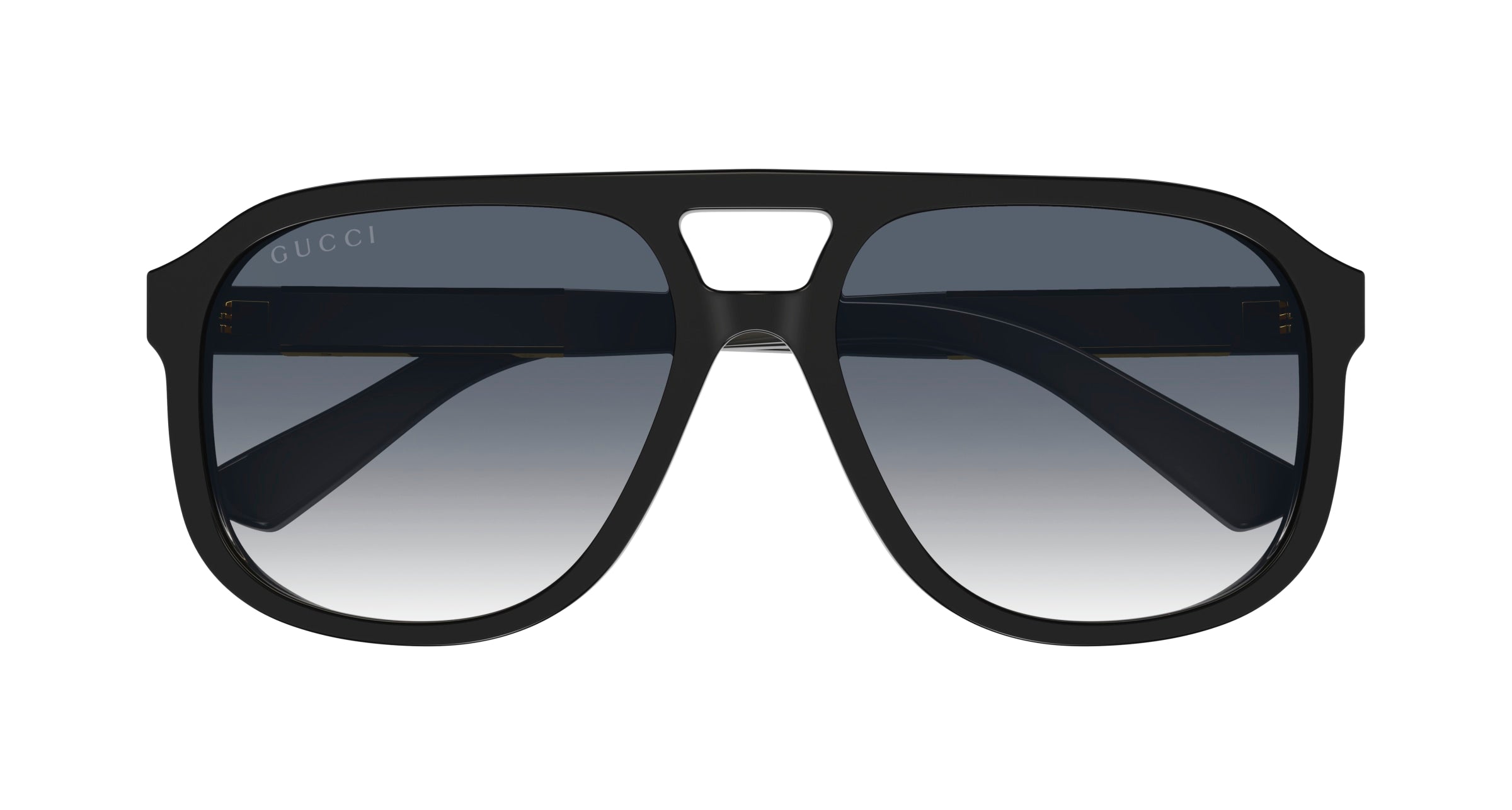 Amazon.com: Gucci Pilot Sunglasses GG1188S 002 Black 58mm