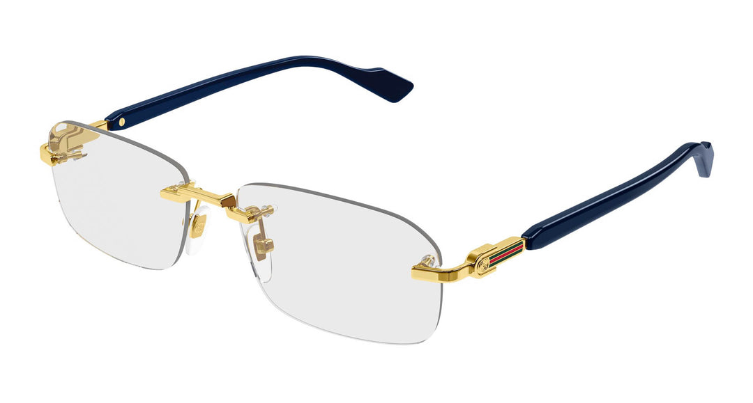 Gucci GG1221O Rectangle Glasses | Fashion Eyewear US