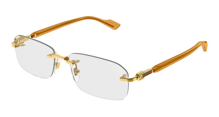 Gucci GG1221O Rectangle Glasses | Fashion Eyewear US