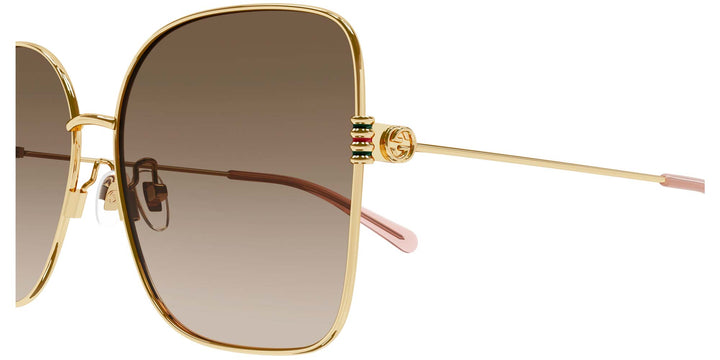 Gucci GG1282SA Metal Sunglasses | Fashion Eyewear US