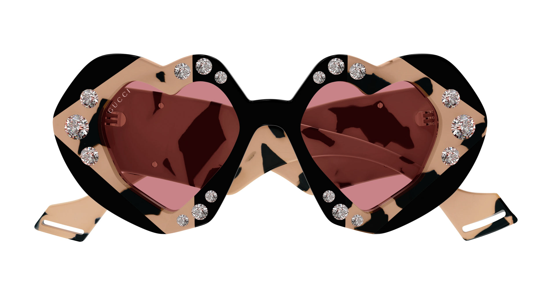 Gucci GG1329S Heart Sunglasses | Fashion Eyewear US