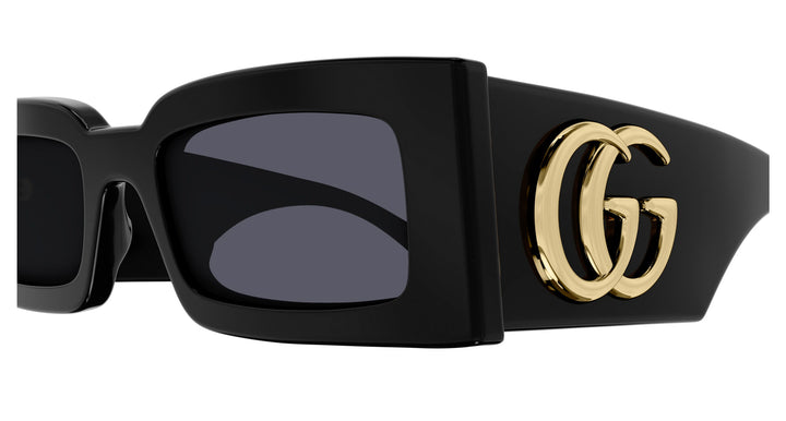 Gucci GG1425S Rectangle Sunglasses | Fashion Eyewear US