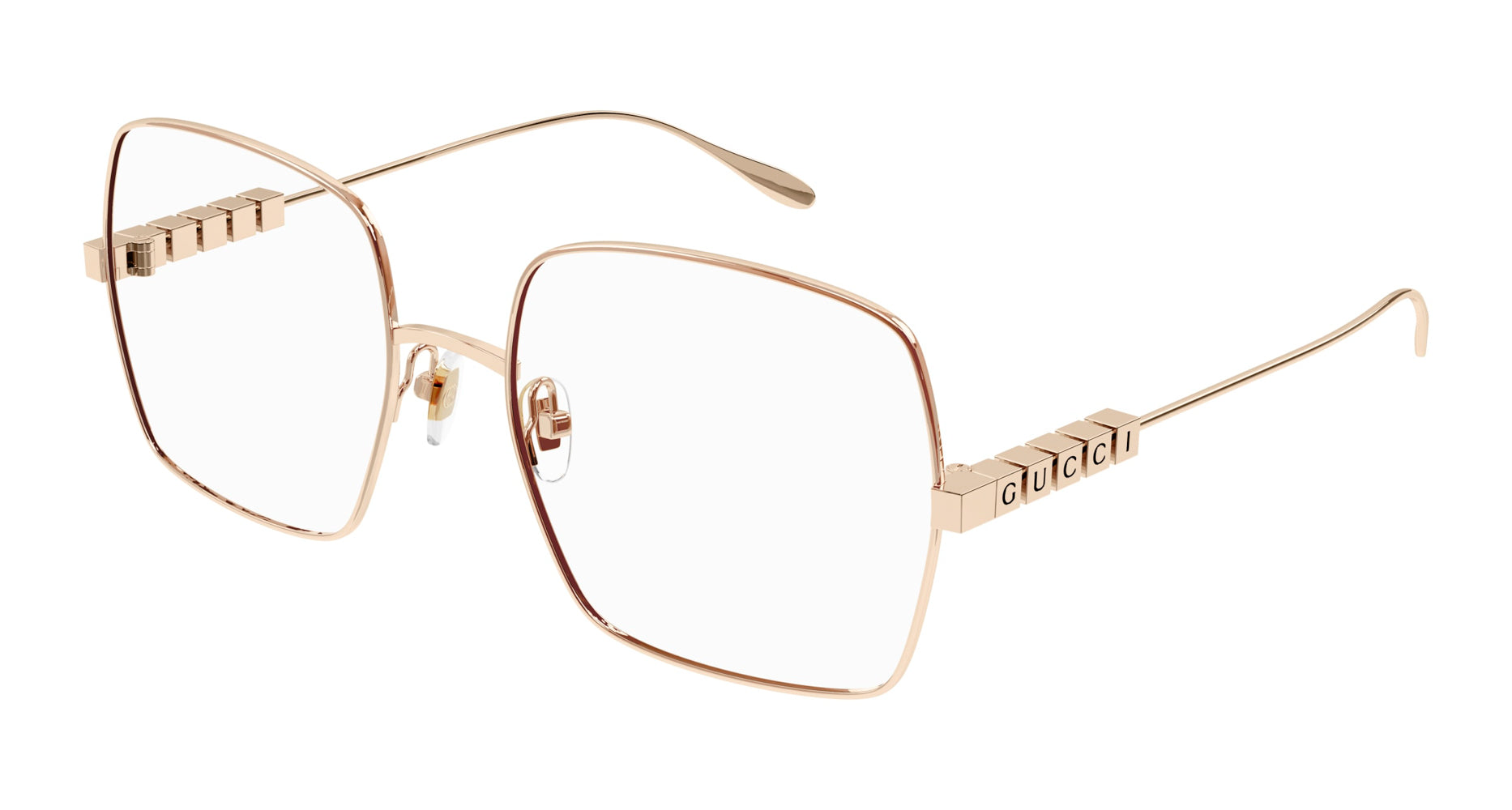 Gucci GG1434O Rectangle Glasses | Fashion Eyewear US