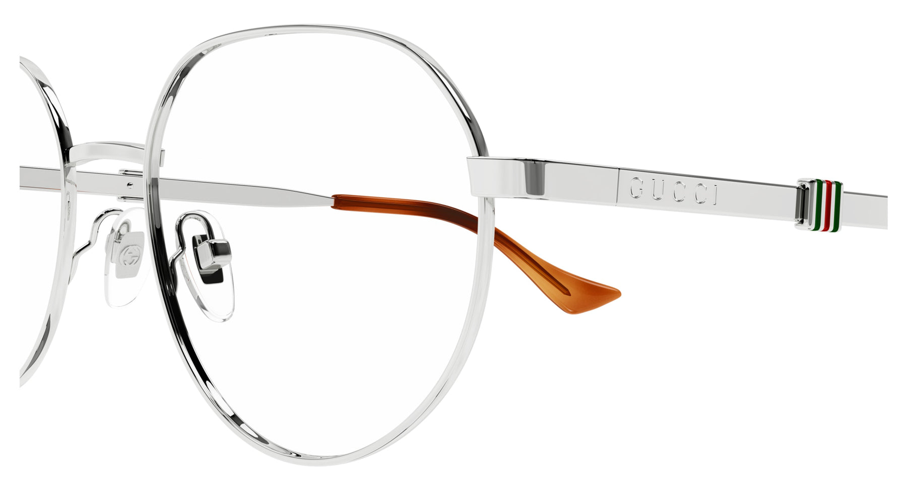 Gucci GG1496O Round Glasses | Fashion Eyewear