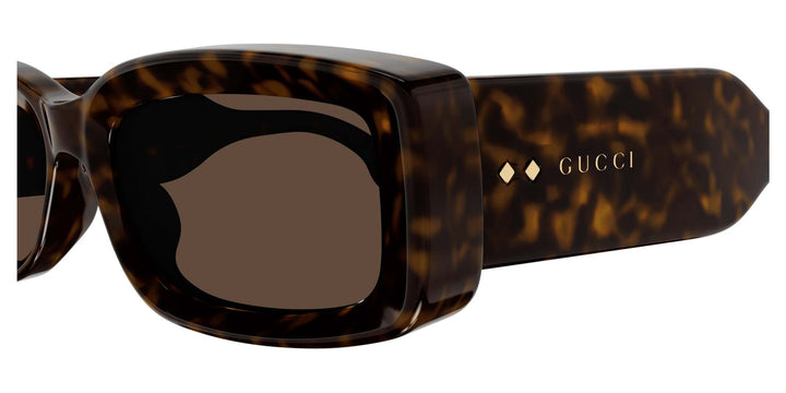 Authentic Gucci tortoise Women\'s Sunglasses GG1528S Gucci GG1528S 002 - Sunglasses for Woman - LookerOnline main image 2
