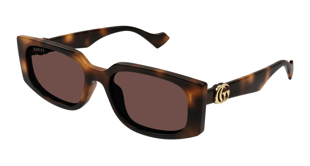 小物 GUCCI Interlocking GG Sunglasses brown Interlocking G square sunglasses in brown - Gucci | Mytheresa