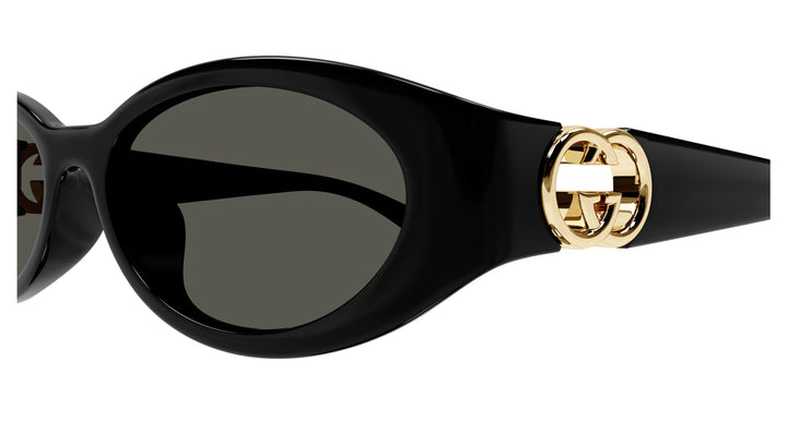 Gucci GG1662SA Asian Fit Oval Sunglasses | Fashion Eyewear US