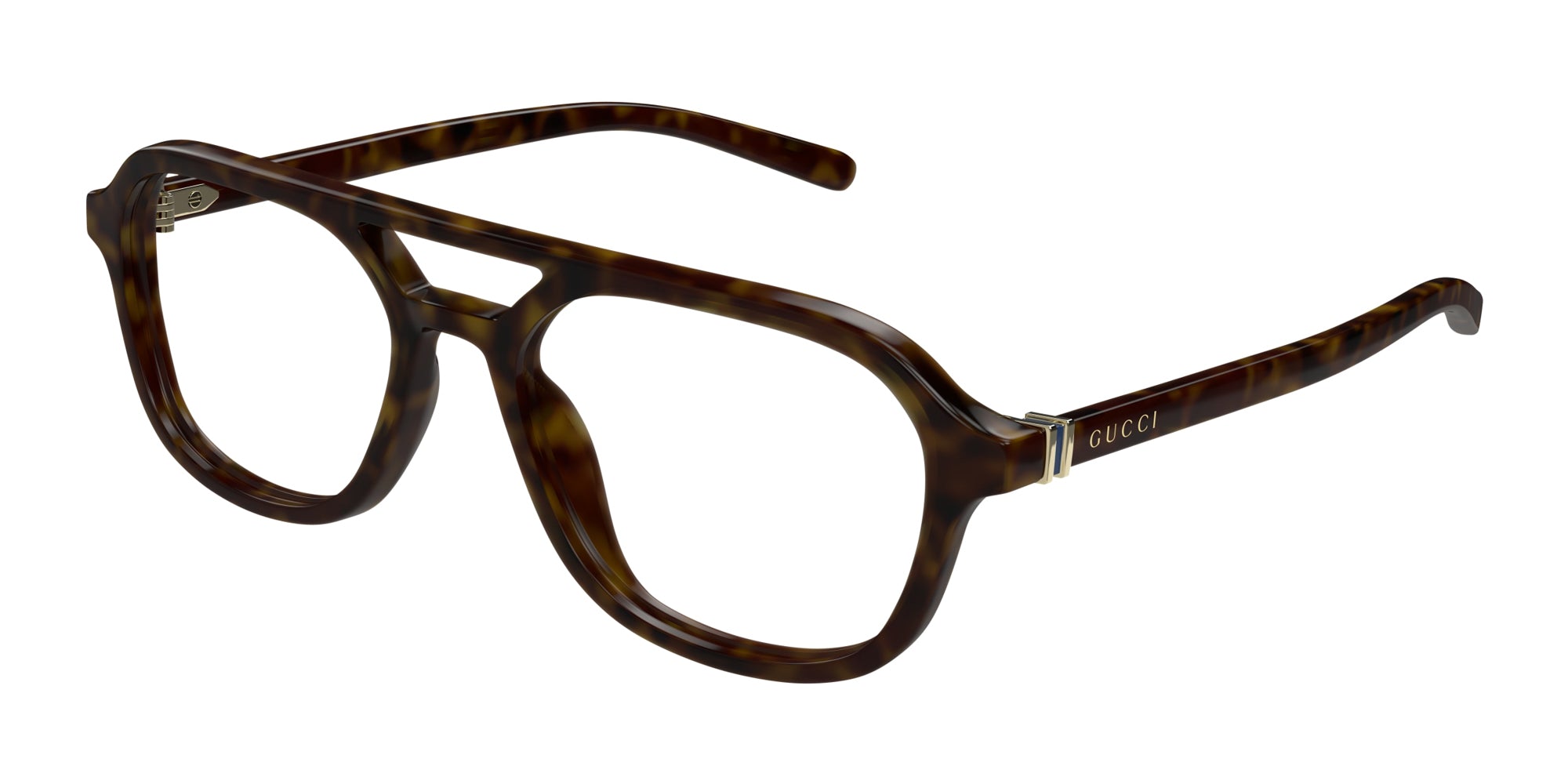 Gucci GG1673O Aviator Glasses | Fashion Eyewear US