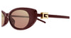 Gucci GG1680S#colour_brown/pink mirror