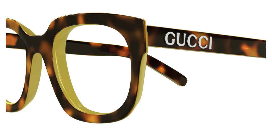 Gucci GG1721O Square Glasses | Fashion Eyewear