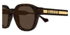Gucci GG1730S #colour_havana with crystal yellow detail/brown