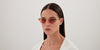 Gucci GG1879S #colour_gold/red with gucci logo pattern detail