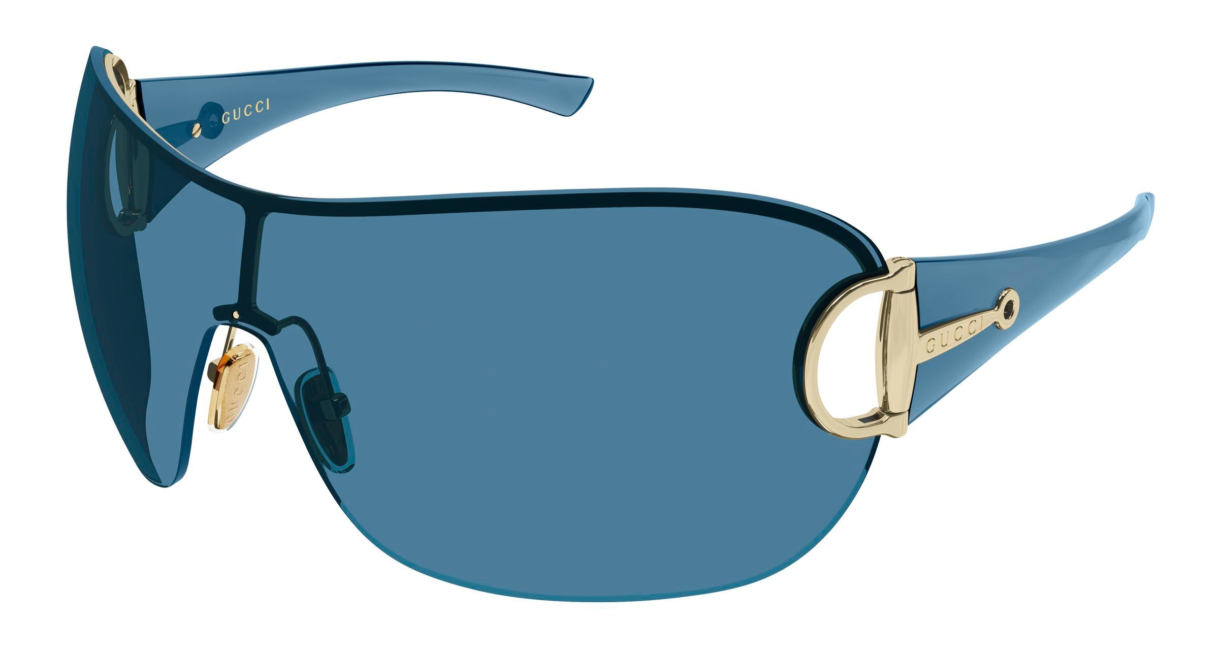 Gucci GG2174S Shield Sunglasses | Fashion Eyewear