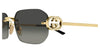 Gucci GG2228S#colour_gold/grey gradient