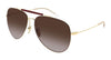 Gucci GG2255S#colour_gold/brown gradient