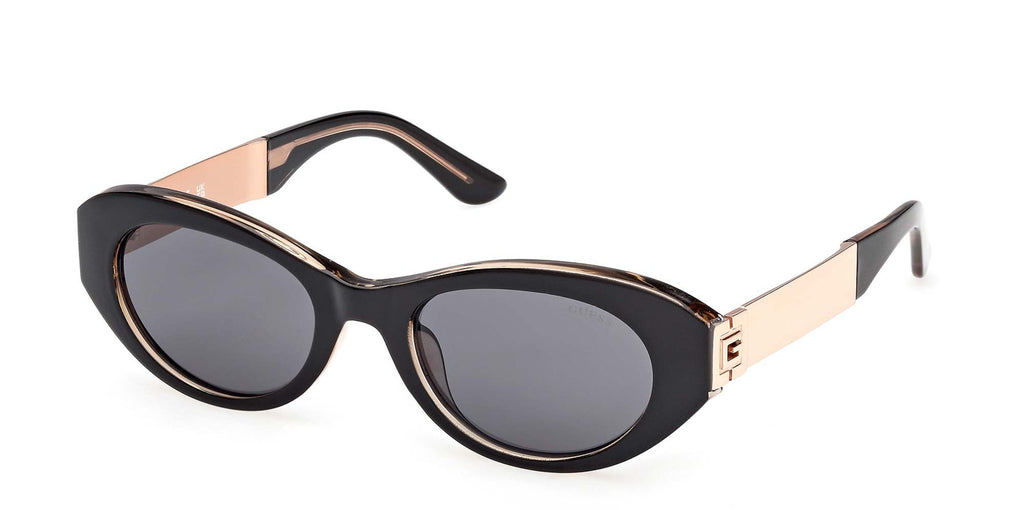 Guess GU00261-H Shiny Black-Gold/Smoke #colour_shiny-black-gold-smoke