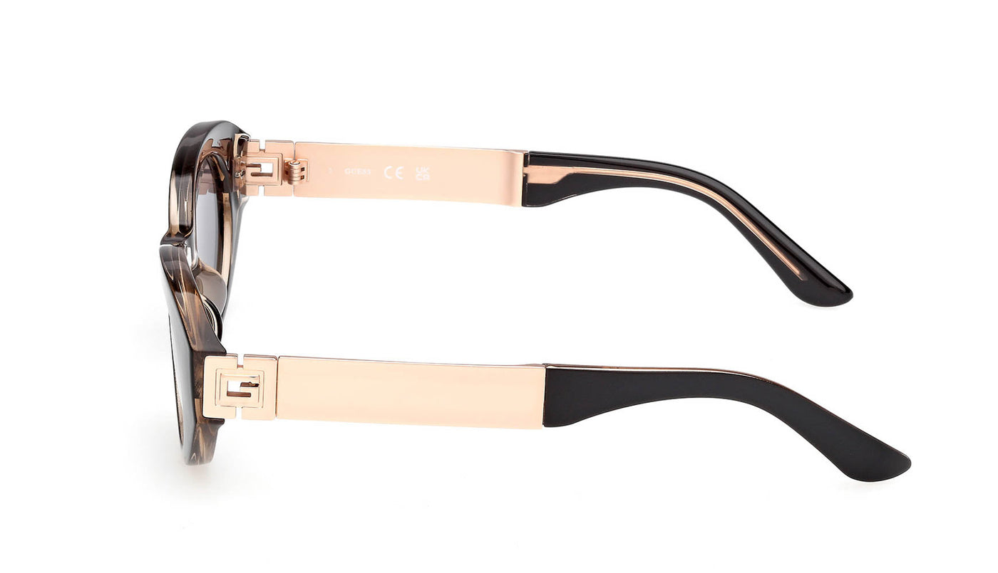 Guess GU00261-H Shiny Black-Gold/Smoke #colour_shiny-black-gold-smoke