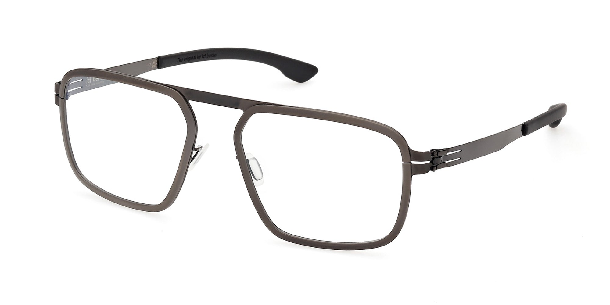 ic! berlin Rhodium IC5052 Aviator Glasses | Fashion Eyewear US