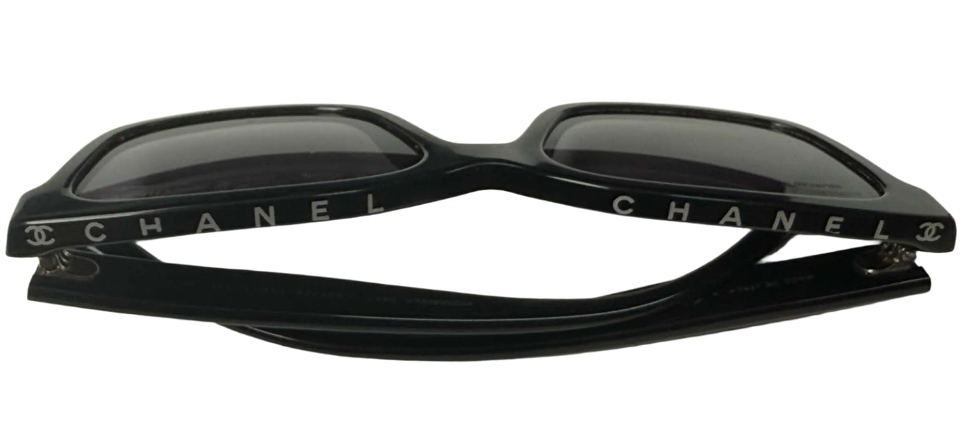 Chanel Square Black Polarised Sunglasses