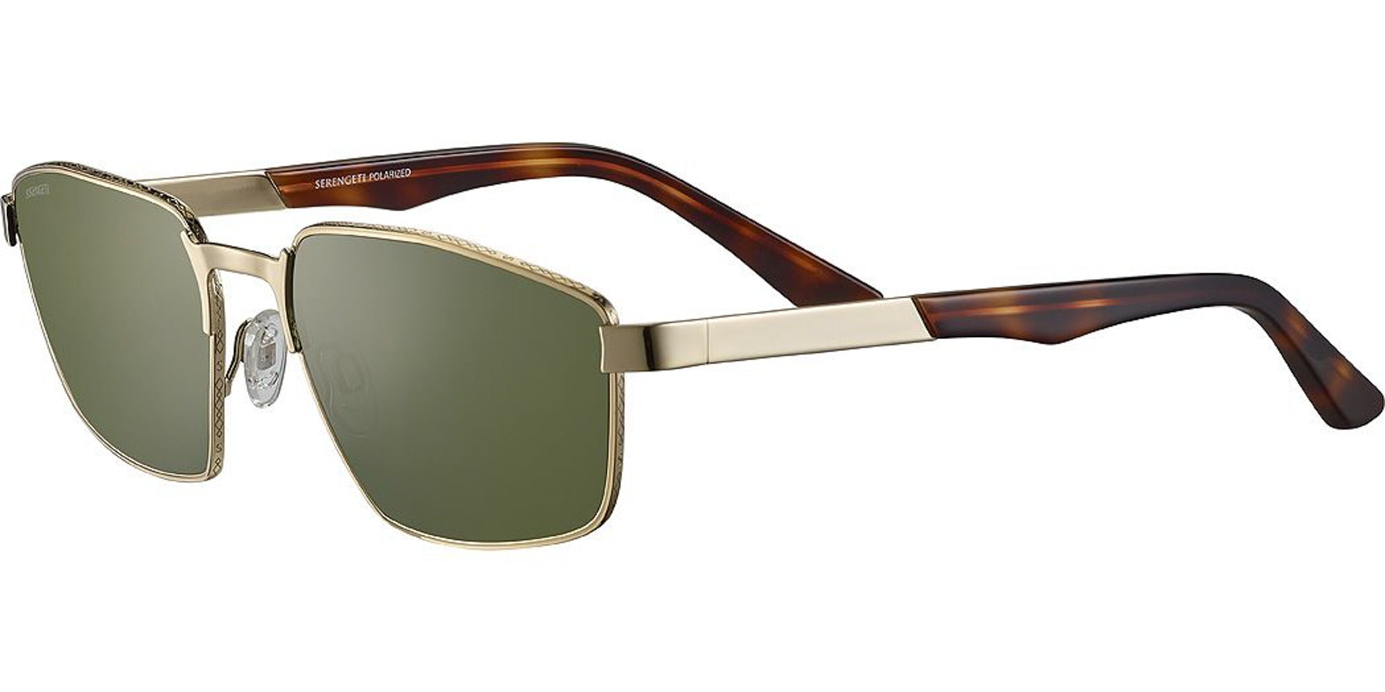 Serengeti Kean Rectangle Sunglasses | Fashion Eyewear US