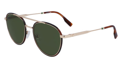 Lacoste L258S Shiny Gold/Green #colour_shiny-gold-green
