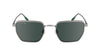 Lacoste L260S Matte Light Gunmetal/Green #colour_matte-light-gunmetal-green