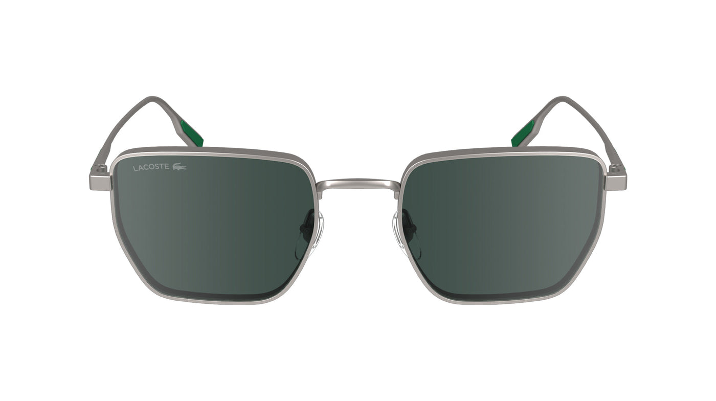 Lacoste L260S Matte Light Gunmetal/Green #colour_matte-light-gunmetal-green