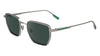 Lacoste L260S Matte Light Gunmetal/Green #colour_matte-light-gunmetal-green