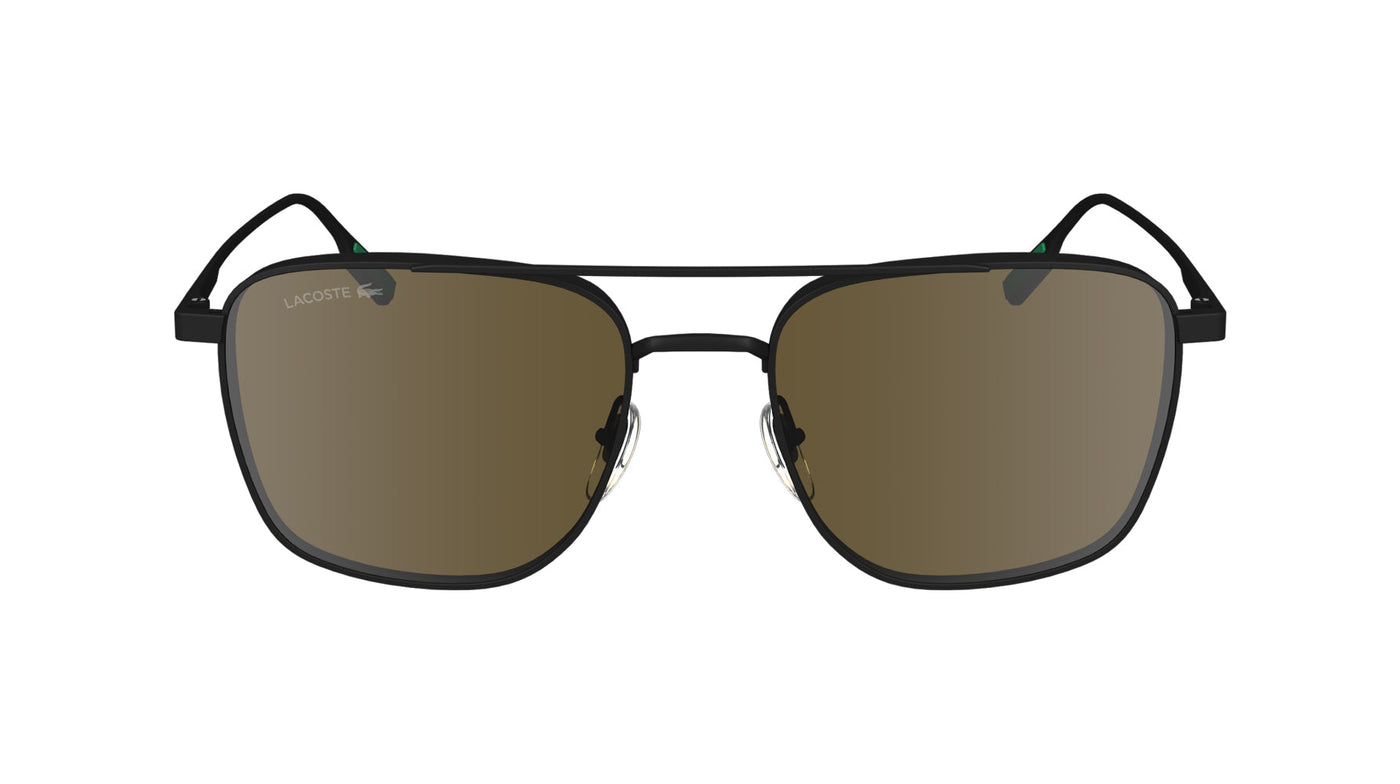 Lacoste L261S Matte Black/Brown #colour_matte-black-brown