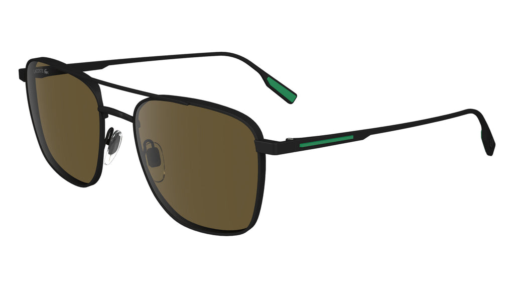 Lacoste L261S Matte Black/Brown #colour_matte-black-brown