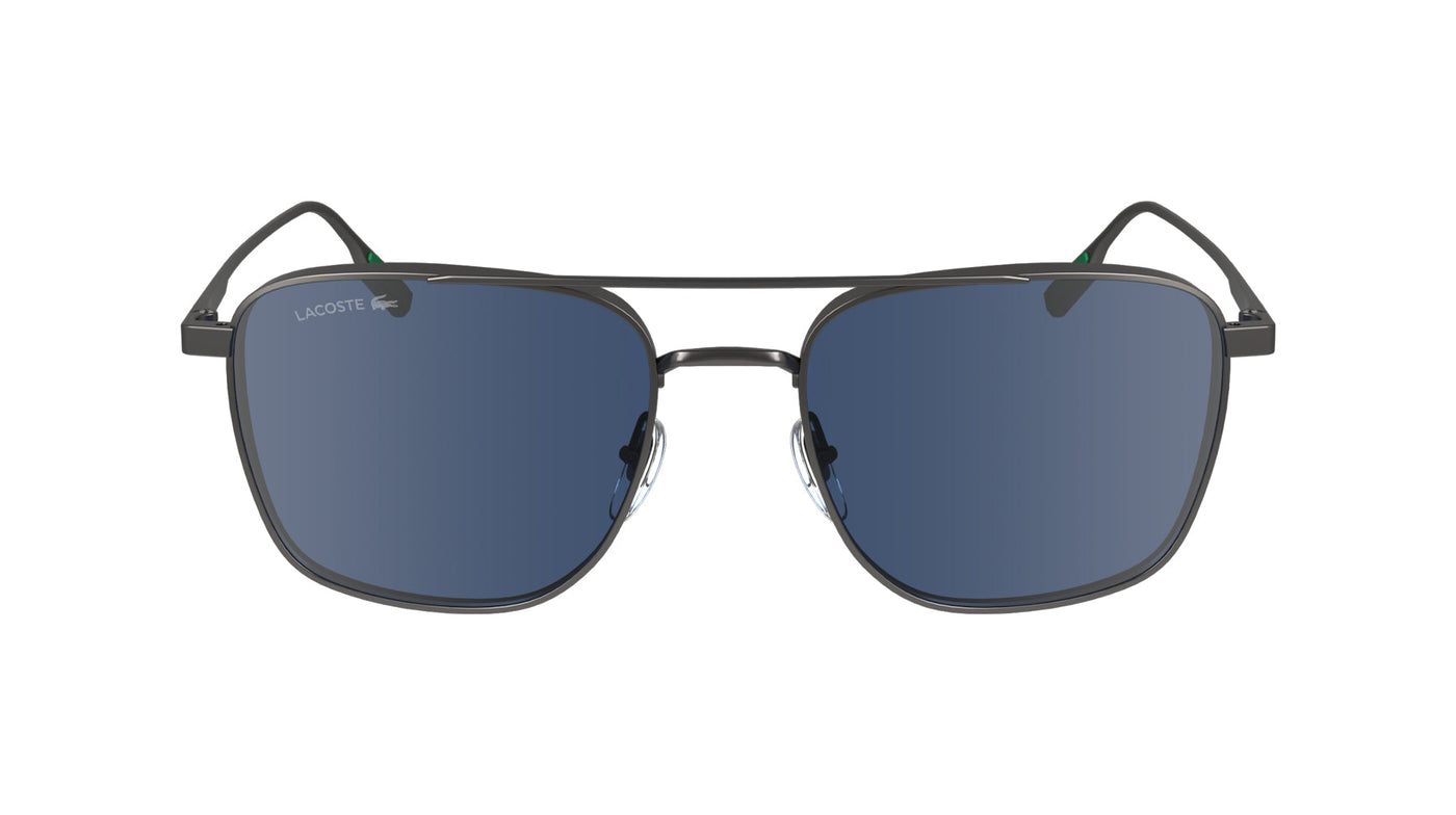 Lacoste L261S Matte Dark Gunmetal/Blue #colour_matte-dark-gunmetal-blue