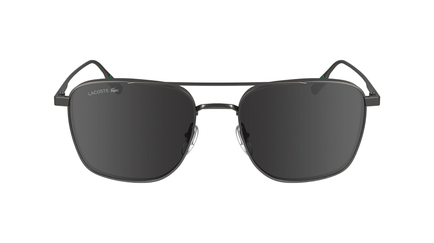 Lacoste L261S Shiny Gunmetal/Black #colour_shiny-gunmetal-black