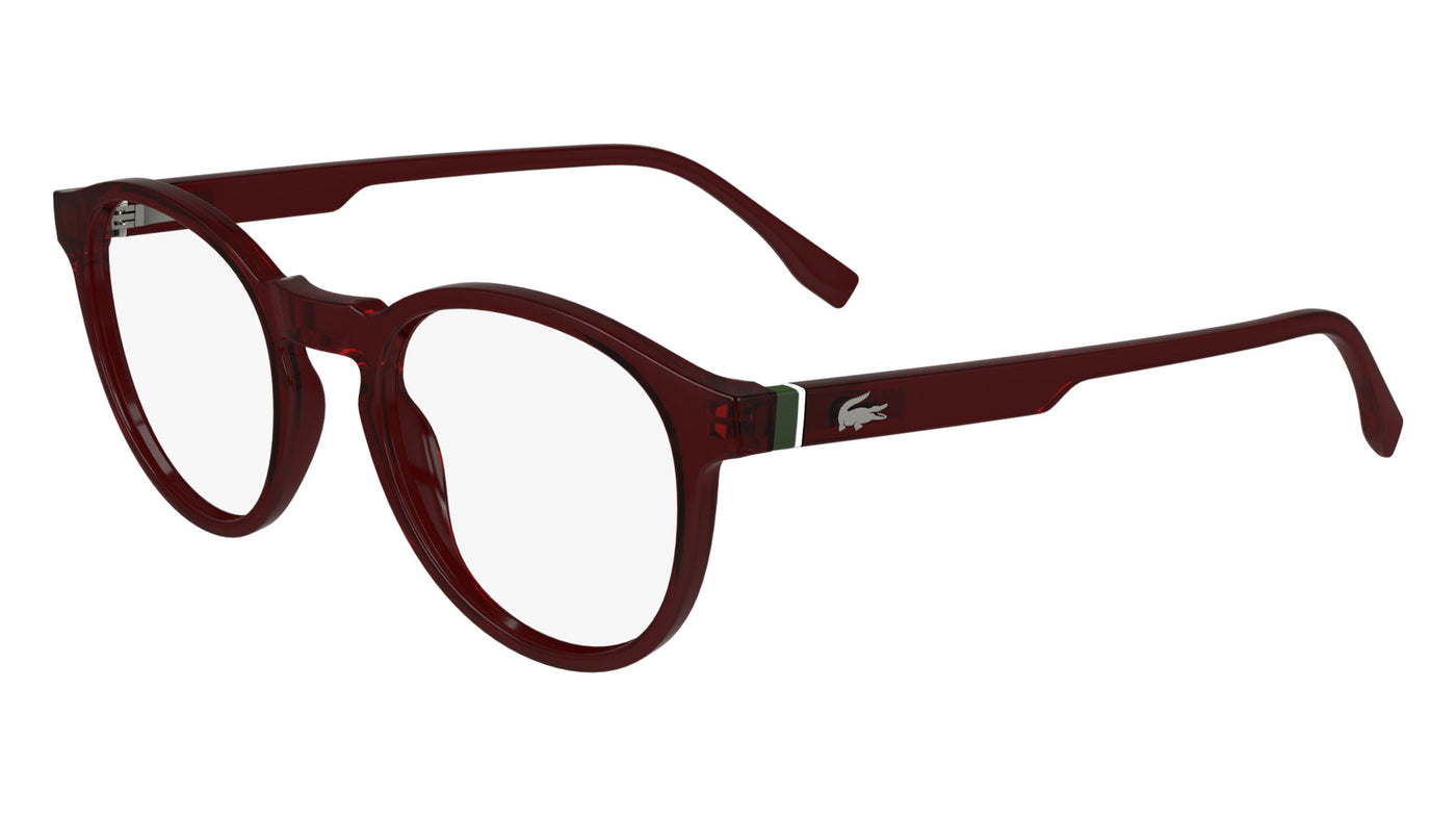 Lacoste L2950 Transparent Burgundy #colour_transparent-burgundy