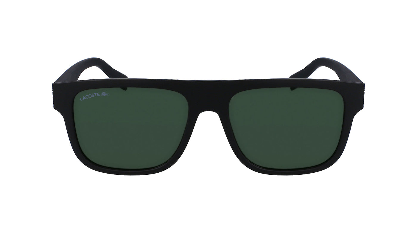 Lacoste L6001S Matte Black/Green #colour_matte-black-green
