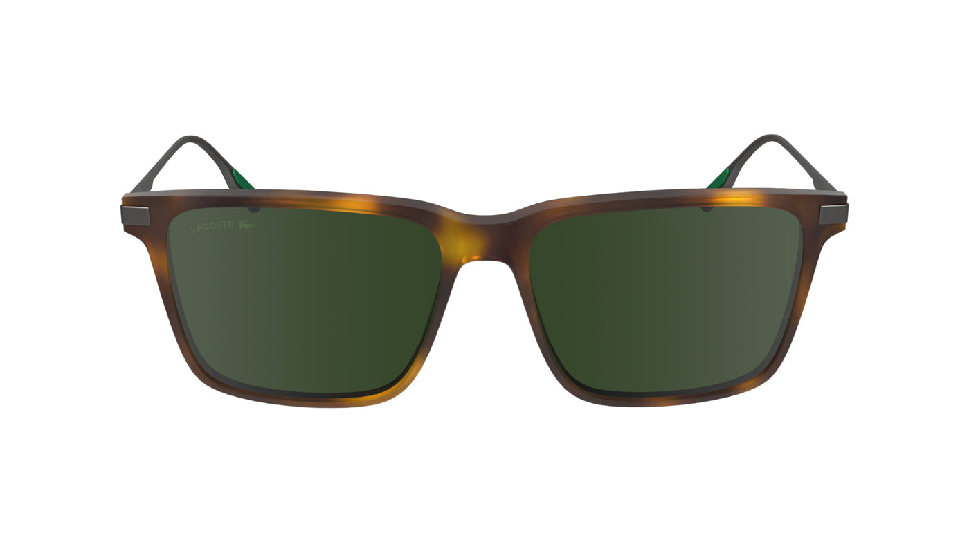 Lacoste L6017S Havana/Green #colour_havana-green